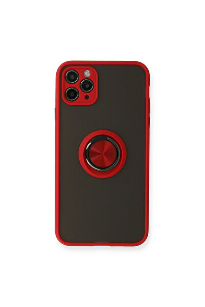 Najmaddin iPhone 11 Pro Case Montreal Ring Silicone Cover - Red