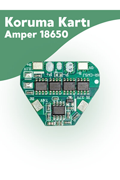 RoboPazar DL-7081 3S 11.1 Volt 10 Amper 18650 Şarj-Deşarj Koruma Kartı