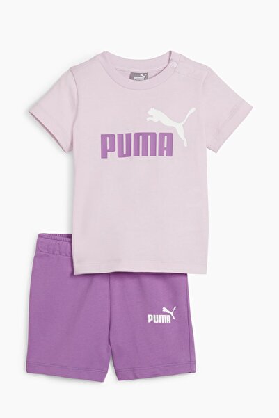 Puma Комплект детски шорти Minicats с тениска и шорти