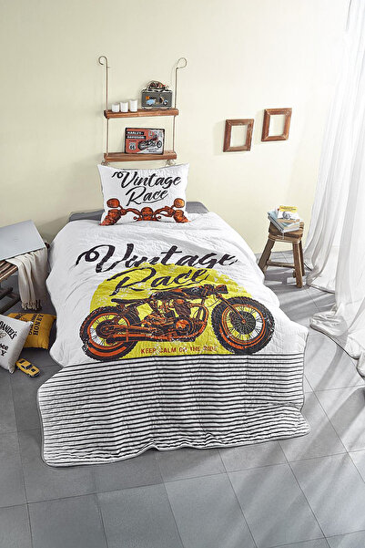 Club Cotton طقم غطاء سرير مفرد عتيق