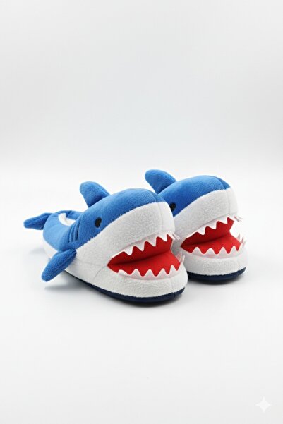 Deniz Terlik Men's Animal-Themed Cute Shark Plush Soft Silent Sole Slippers |...