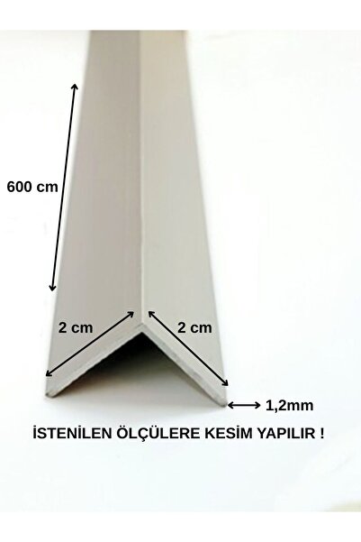 Markasız ucuz Alüminyum Köşe Profili Alüminyum Köşebent L Profil Gri 2 Cm X 2...