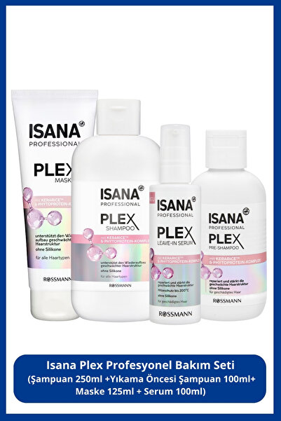 Isana Professional Plex Profesyonel Bakım Seti (Şampuan 250ml +Yıkama Öncesi ...