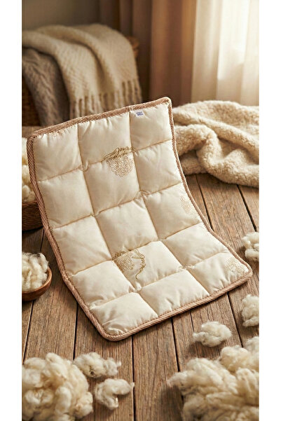 Woolly Well %100 Doğal Merinos Koyun Yünü Dolgulu Bebek Alezi 30x50 cm