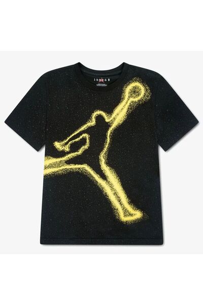 Nike Jordan Phased Ss Tee Kids' Black T-Shirt