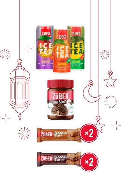 Züber Nutzilla, Protein Bar, Ice Tea Ramadan Package