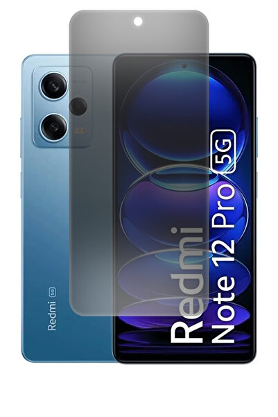 Phonextra واقي شاشة Redmi Note 12 Pro 5G غير لامع للخصوصية بتقنية Hayalet Nan...