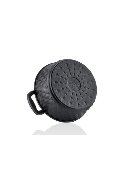 Hype Store CROWN BELLA CAST LID DEEP COOKER NO:20 BLACK