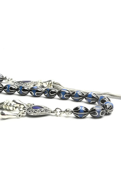 HÜNERTAŞ سبحة زازا من الجالاليث الأزرق وأولتو