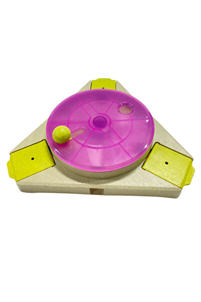 PADO لعبة تفاعلية مثلثة الشكل قابلة للطي والإخفاء والانزلاق، أبعادها 25.5 × 2...