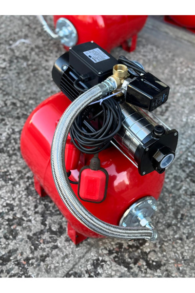 Atlantis KDNR 4-6 2HP 220V KOMPLE PASLANMAZ KADEMELİ 50LT TANKLI PAKET HİDROF...