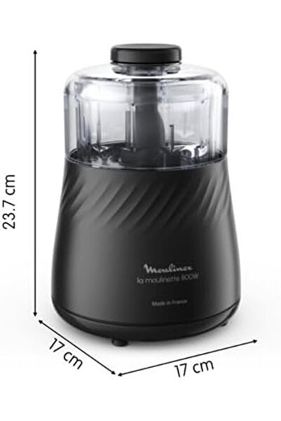 Moulinex La Moulinette Eco Respect DP712825 1000 W Black Chopper
