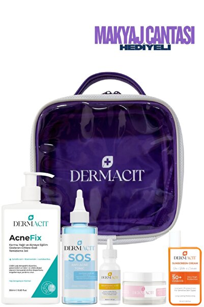 DERMACIT Profesyonel Sabah Rutini Seti - Çanta Hediyeli