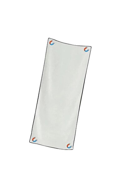 Innovium Μαγνητική γωνιακή πετσέτα Innovium™, 190x76 cm, εύκολη μεταλλική σύν...