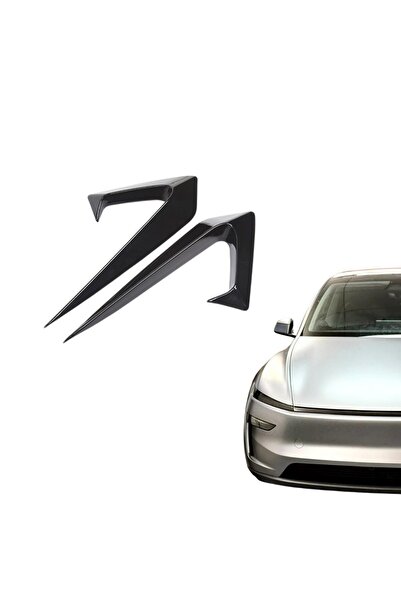 TESLA Juniper Yan Kamera Çerçeve Kapağı HW4.0 Kılıç Model - 2 Adet - Parlak S...