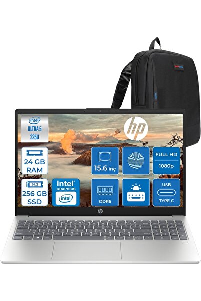 HP Laptop Aı 15-FD2020NT Ultra 5 225U 24GB 256GBSSD 15,6") 300 Nit, FDOS CK6C...