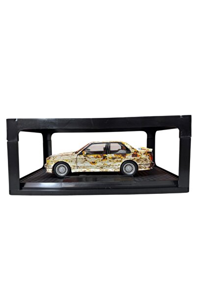 TOYSTURKA 1:24 Metal Model Koleksiyon Araba BMW M3 Paslı Görünümlü 19 Cm (Dön...