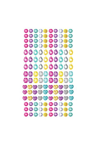 OEM Set Etichete & Diamante Autocolante Colorate