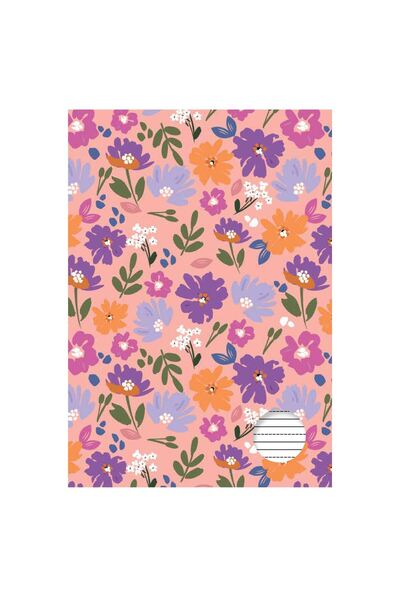 OEM A5 Notebook Type 2 Floral Cover - 40F