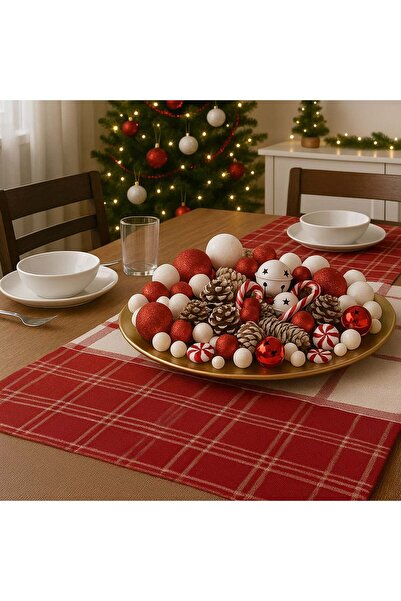 OEM Set de Craciun cu Globuri Conuri & Clopotele cu Glitter