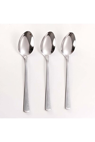 OEM Stainless Steel Spoons "Linear" 20cm - 3pcs