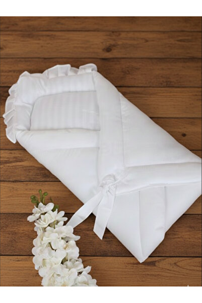 TREND MIX مدس مواليد (بيت طفل) أبيض كلاسيكي