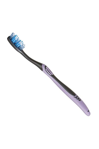 OEM Purple Medium Hardness Toothbrush for Adults
