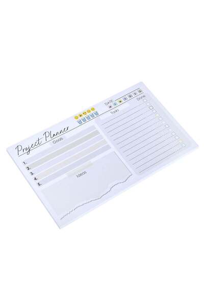 OEM Notite Pastel Project Planner 19x11cm - 50File