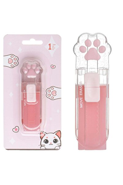 OEM Radiera Fancy in Forma de Labuta de Pisica Roz