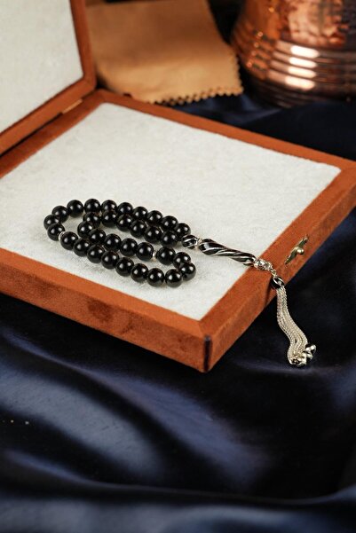 dergah tesbih Oltu Stone Metal Design Globe Model Prayer Beads