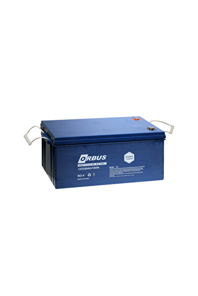 ORBUS Jel akü 12V 200Ah
