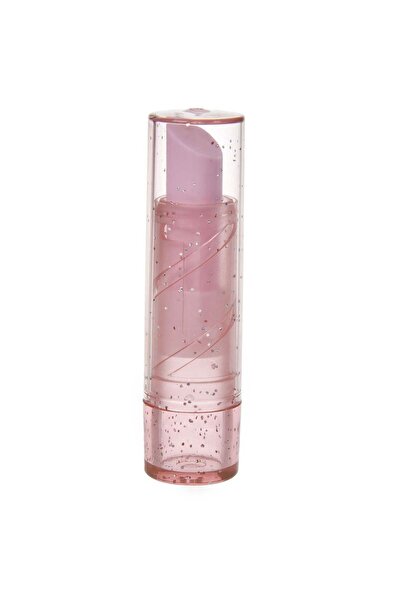 OEM Pink Lipstick Shaped Eraser with Glitter