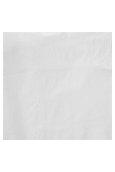 OEM Servetele de Masa de Lux cu 2 Straturi Albe 33x33cm - 100buc