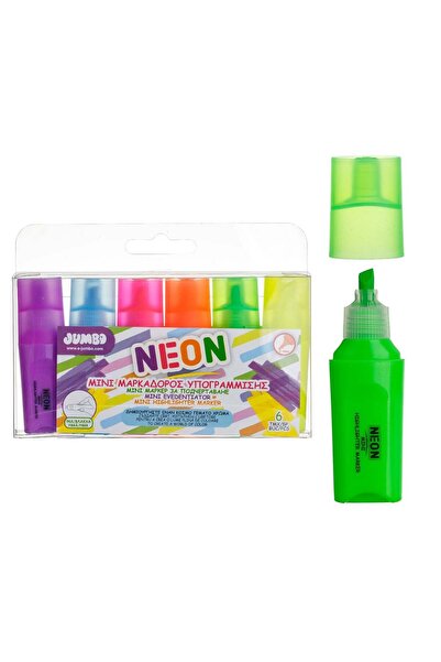 OEM Set Mini Evidentiatori de Diferite Culori Neon - 6buc