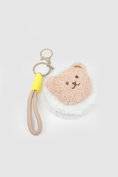 La La'Graccio Paris Lagraccio Paris βελούδινη τσάντα με φιγούρα αρκουδάκι και...