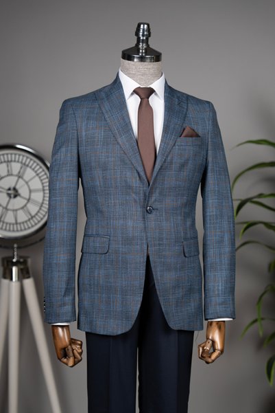 terzi ayhan Combined Suit - Slimfit, Choose One Size Larger.