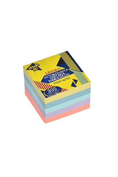 OEM Notite Mini Adezive de Diferite Culori Pastel 3,8x3,8cm - 300F