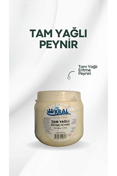 Kral Tam Yağlı Eritme Peyniri Sade