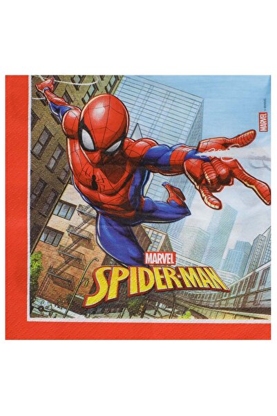 OEM 2-Ply Table Napkins Spiderman Pattern 33x33cm - 16pcs