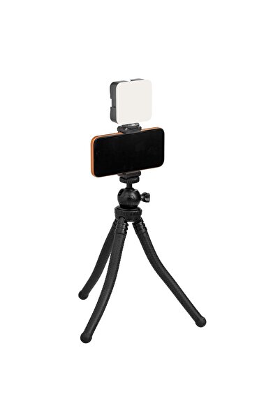 OEM Mini Phone Tripod with Flexible Legs – Smartphone Holder for Photography