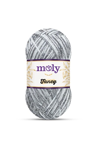 Moly خيط حياكة فاخر فضي اللون 608 / 5 قطع