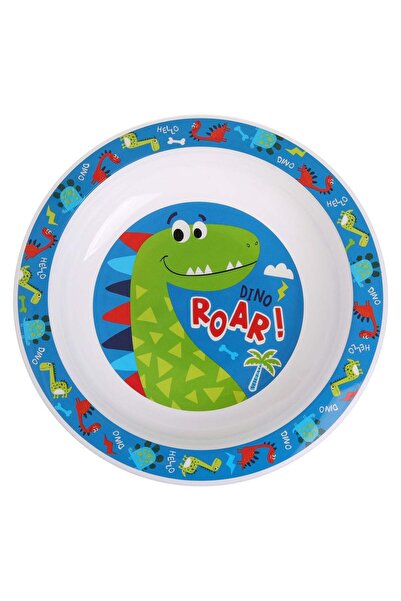 OEM Bol din Plastic Verde cu Model Dinozaur Ø20.5cm