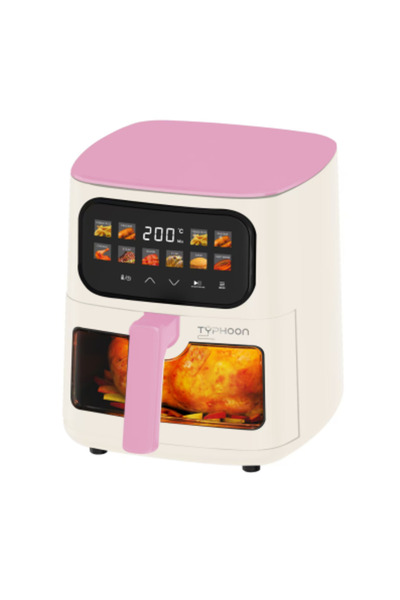 Typhoon Digital Air Fryer Pink 5 Liters 1400W