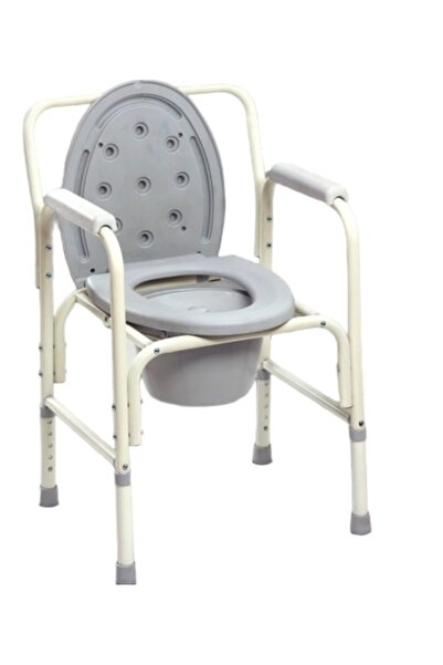 Case Scaun de toaletă cu înălțime reglabilă din aluminiu AL 08 08 N