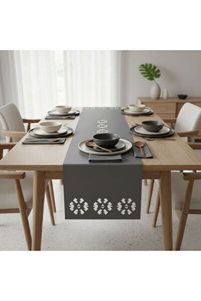 Grand Fine Art 1 Piece Leather Runner-40X140 Cm-Rug Patterned Runner