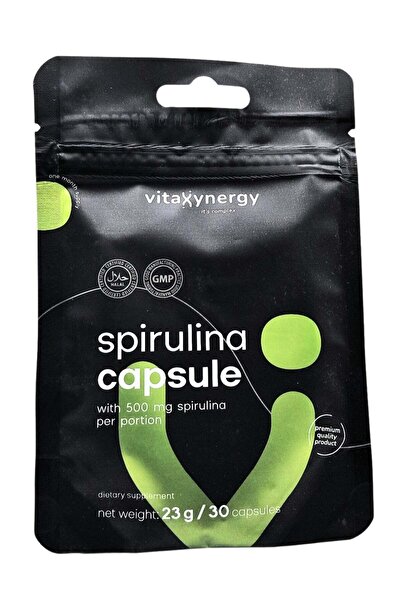 VITAXYNERGY كبسولات سبيرولينا 30 كبسولة