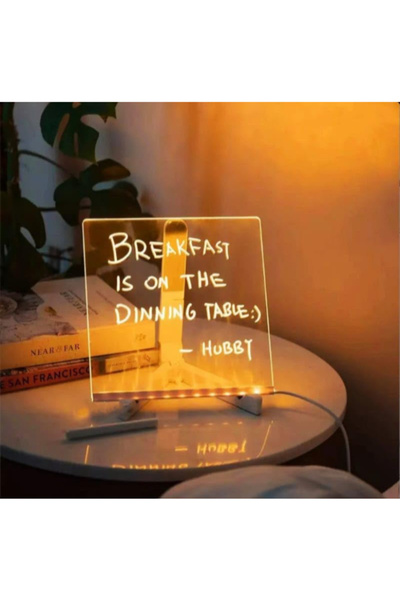 ACLIX DIY2020 Acrylic Luminescent Writing Board Lamp