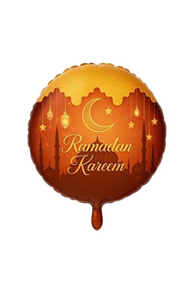 parti sürprizi Ramadan Kareem Foil Balloon 1 Piece