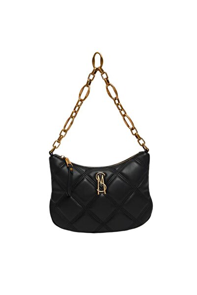 Steve Madden حقيبة كروسبودي أورا ذهبية/سوداء