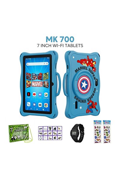 CCIT MK700 Kids Tablet – 7-inch Screen Wi-Fi Marvel Design + Free Gifts